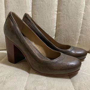 Frye Carson leather Pumps Heels